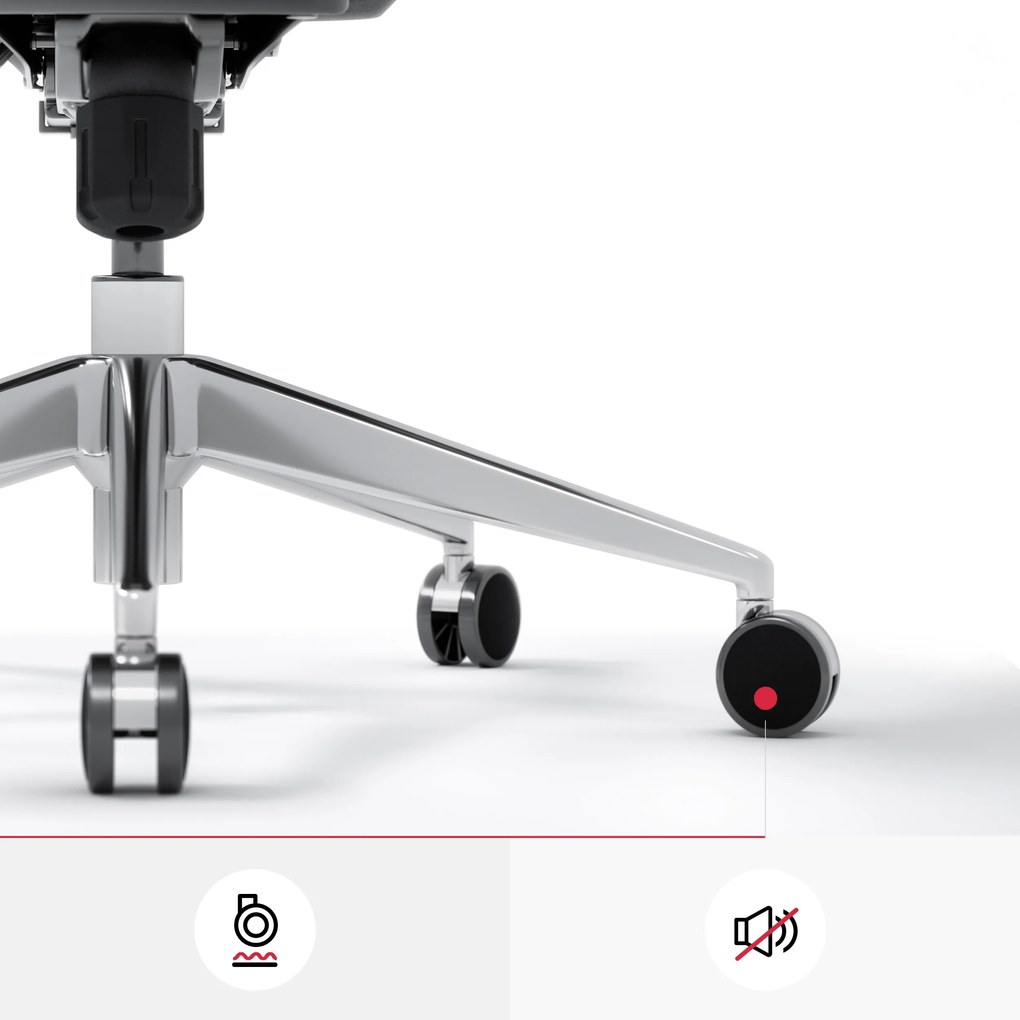 Fotel ergonomiczny Diablo V-Basic, biało-czarny