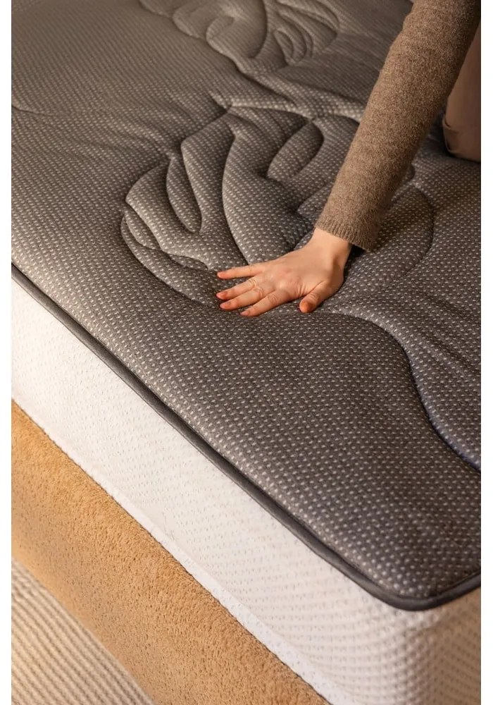 Twardy/średnio twardy piankowy materac 100x200 cm Sleepy Aura – Bonami Selection