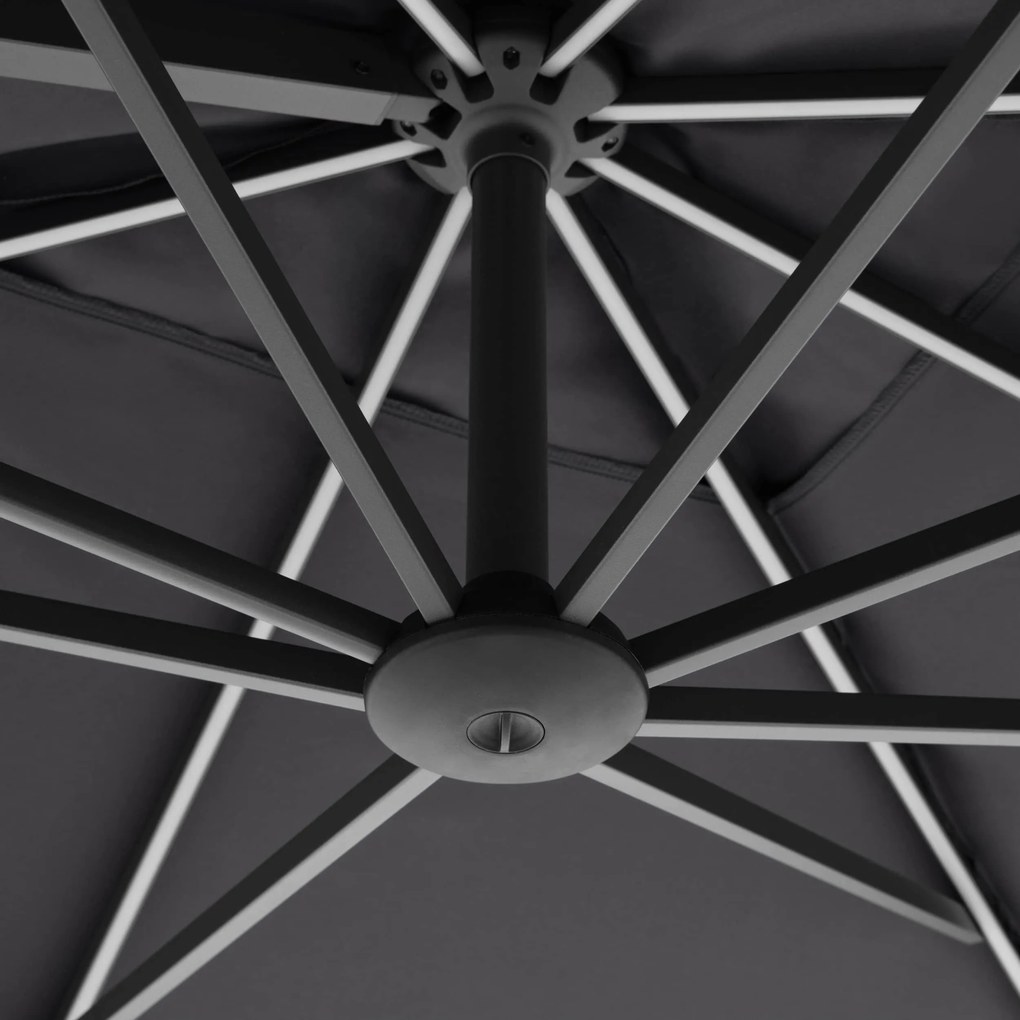 Doppler myZone LED 220 x 300 cm antracyt