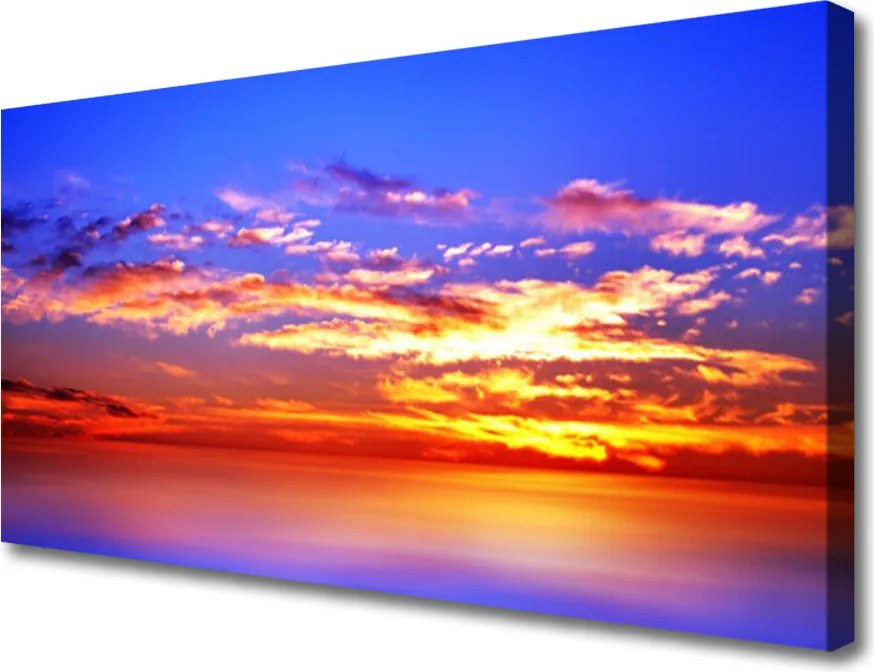 Zdjęcie na płótnie Niebiański Horyzont Nadmorski