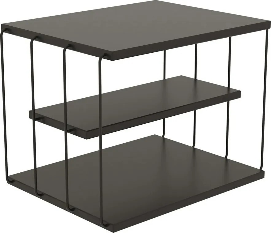 Stolik pomocniczy Lifon Anthracite and Black