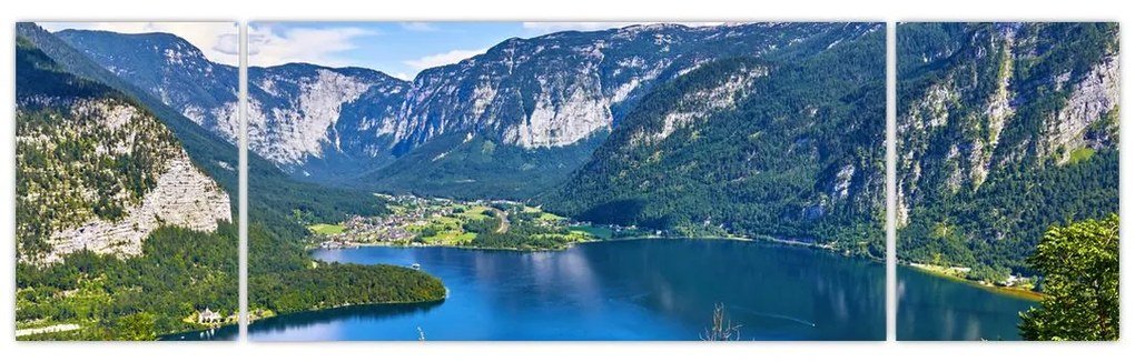 Obraz - Hallstätter See, Hallstatt, Austria (170x50 cm)
