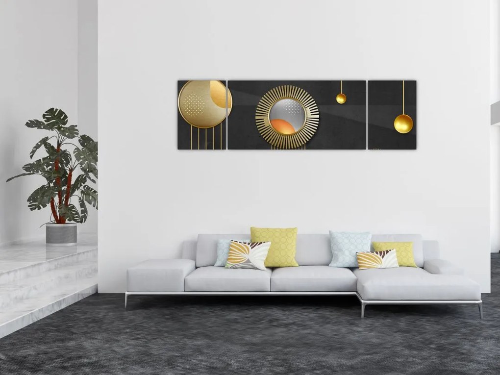 Obraz- Abstrakcja (170x50 cm)