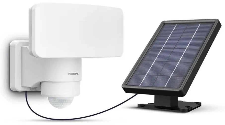 Philips TYLUS LED 6W 3,7V 3000K IP44 solarny kinkiet z czujnikiem