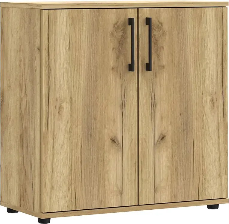 Klasyczna komoda biurowa dąb craft S0-S25