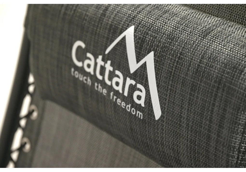 Cattara 13520 Składany leżak Alicante,antracytowy, 150 x 66 cm