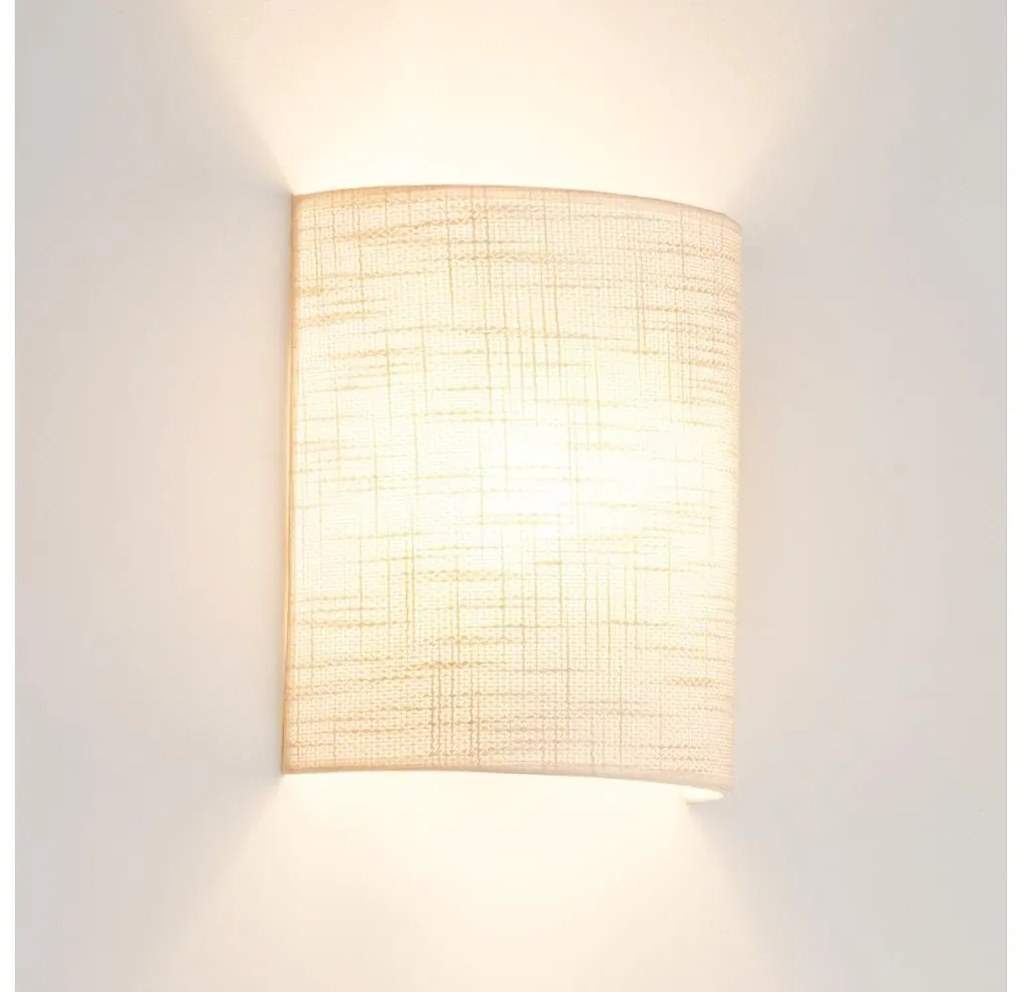 Brilagi - Kinkiet SEMI 1xE27/15W/230V śr. 20 cm szary