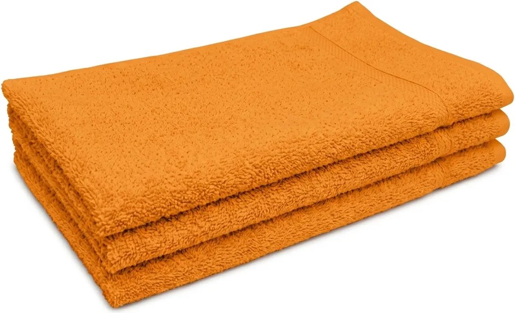 Ręcznik Classic mały pomarańczowy 30x50 cm, 100% bawełna