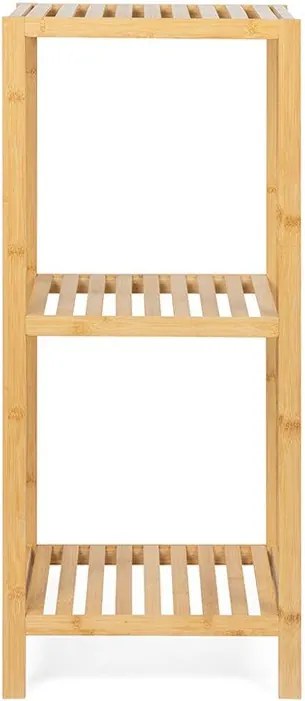 Bambusowy regał łazienkowy w naturalnym kolorze 37x83 cm Skaren – Bonami Essentials