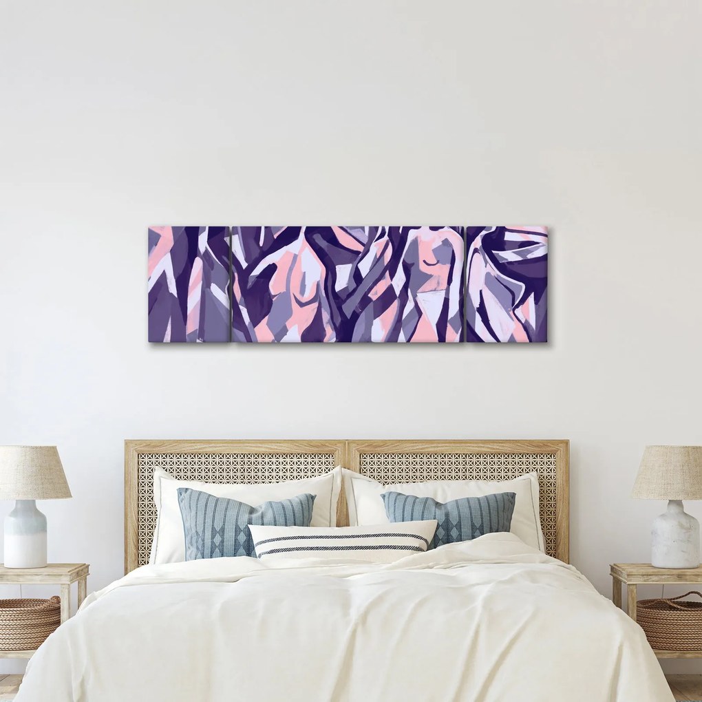 Obraz - Abstrakcyjne kobiety (170x50 cm)