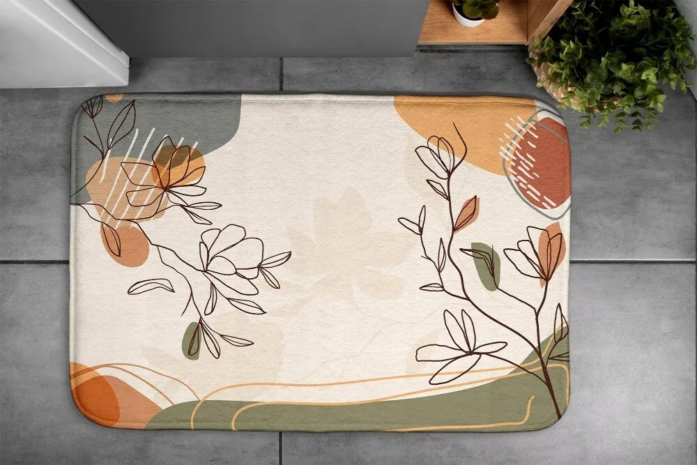 Dywanik pod prysznic Dywanik pod prysznic Geometryczna Abstrakcja