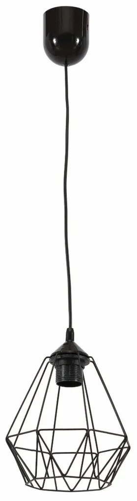 Lampa wisząca BENDINNI I czarna ELTAP