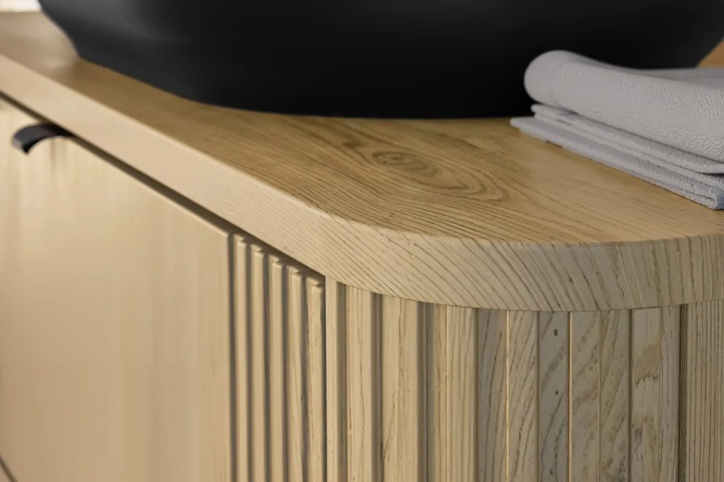 Szafka pod umywalkę OVALIA CREMONA 2S 100cm dąb cremona COMAD