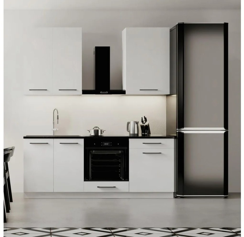 Zestaw kuchenny EVE 200 cm biały