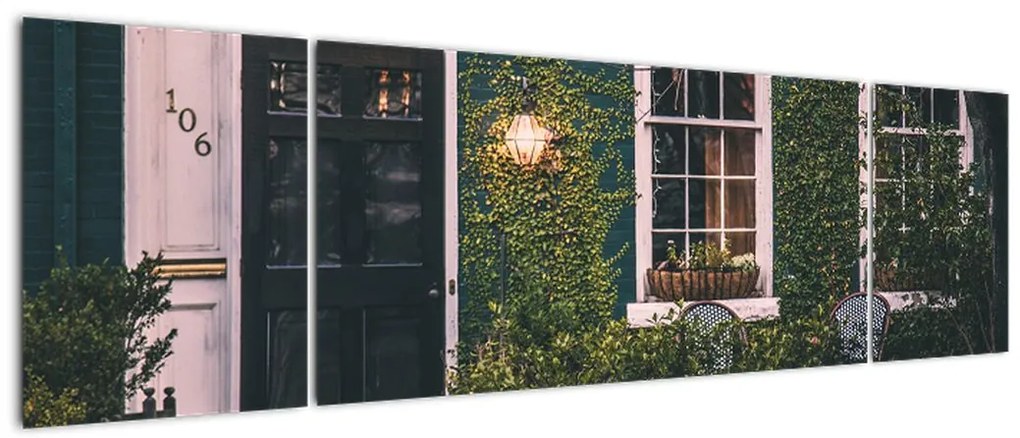 Obraz - W domu z przejażdżki (170x50 cm)
