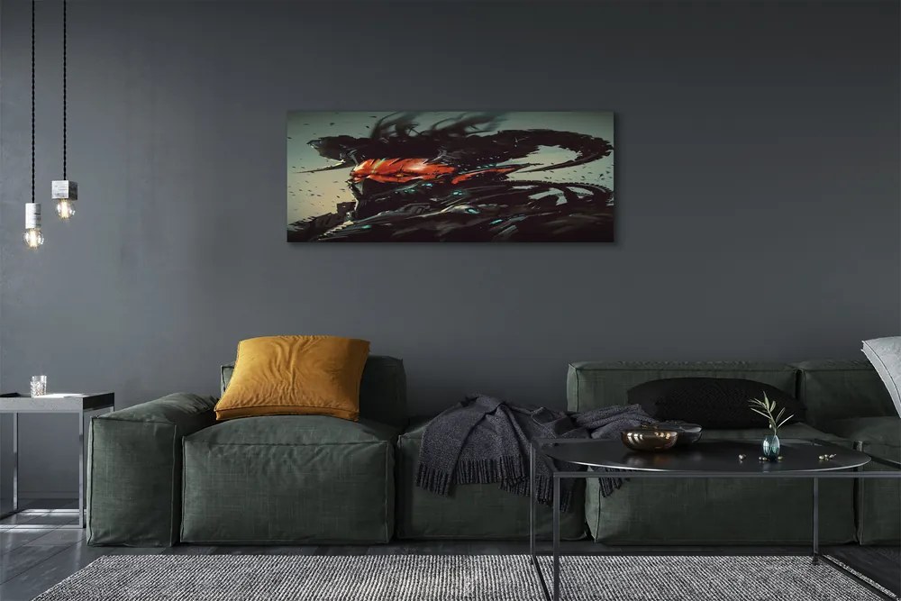 Zdjęcie na płótnie Ciemna Straszna Postać