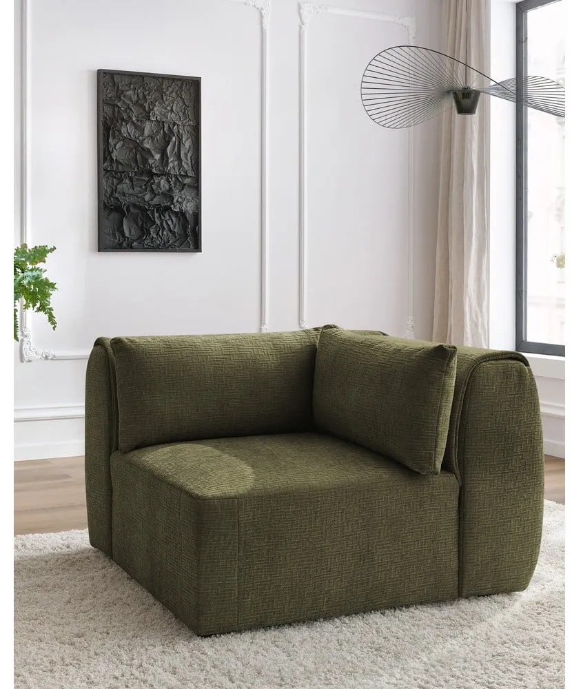 Zielony moduł sofy Jeanne – Bobochic Paris