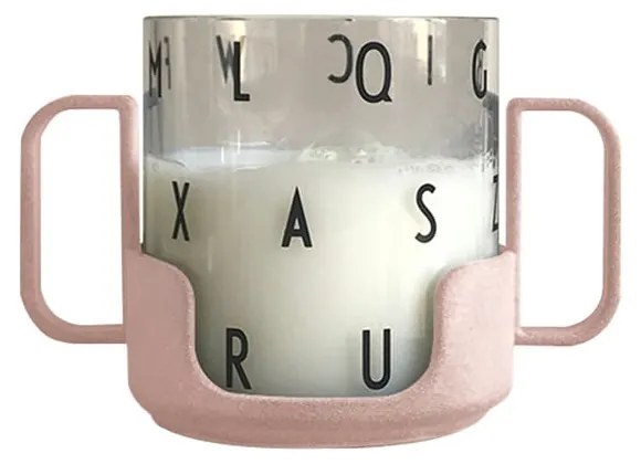 Różowy kubek dla dzieci Design Letters Grow With Your Cup