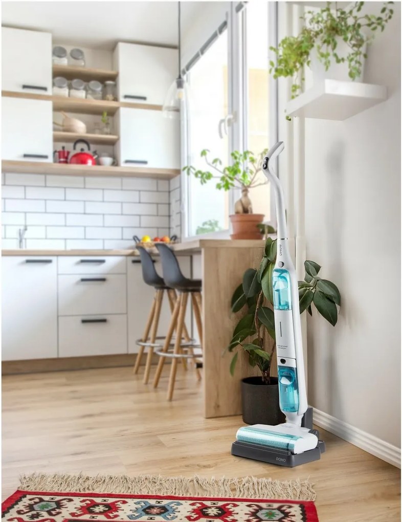 DOMO DO253SW odkurzacz podłogowy 2 w 1 z funkcją odsysania