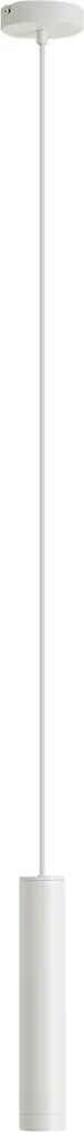 Designerska lampa wisząca biała GU10 50mm IP44 - Tuba