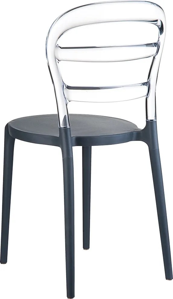 Krzesło Miss BiBi Dark Grey