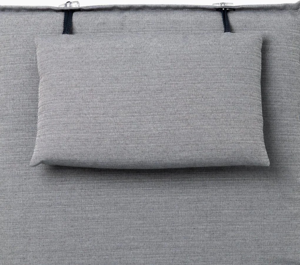 Doppler ELEGANT 2430 - poduszka na leżak ogrodowy z zagłówkiem