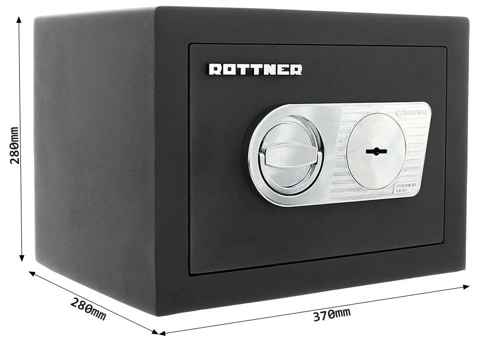 Sejf meblowy TOSCANA 26, 280 x 370 x 280 mm, 10 l