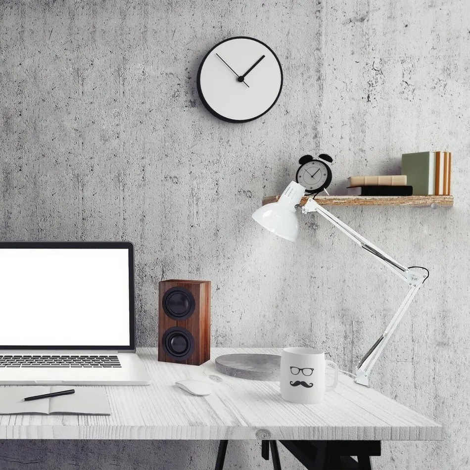 Rabalux 4214 lampa z klipsem na biurko Arno, biały