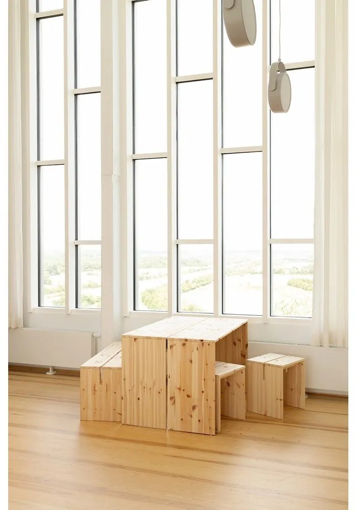 Stół z litego drewna sosnowego 79x124 cm Join-In – Karup Design