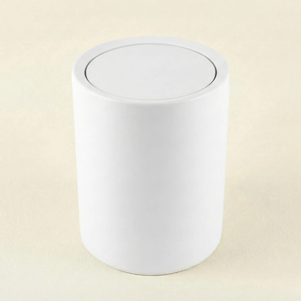 Łazienkowy kosz na śmieci RUND, 6 l