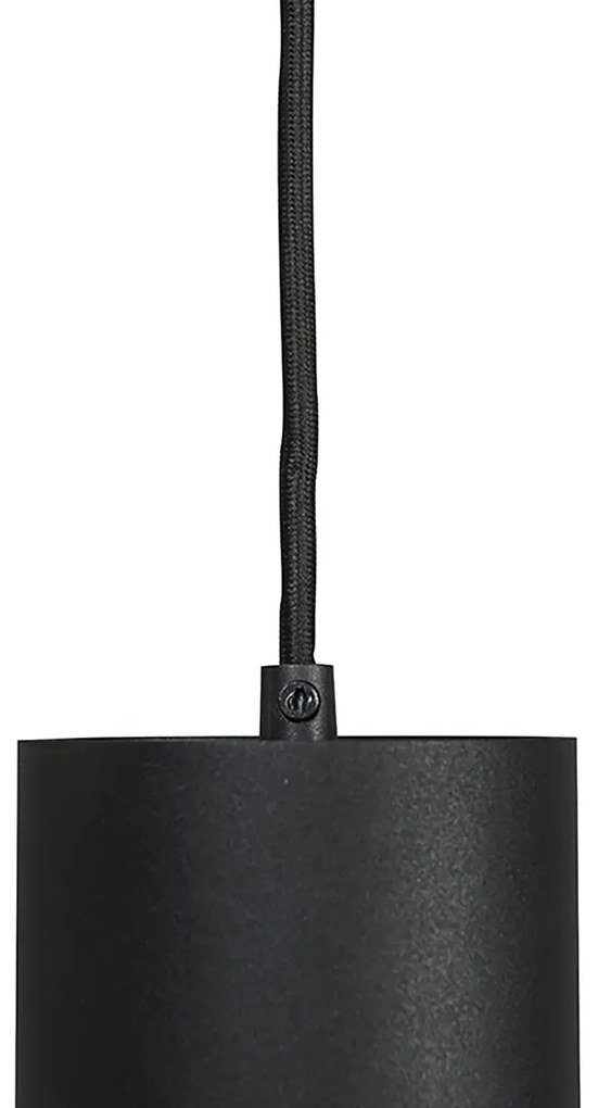 Design hanglamp zwart incl. rail adapter 1-fase - Slimline Tubo Oswietlenie wewnetrzne