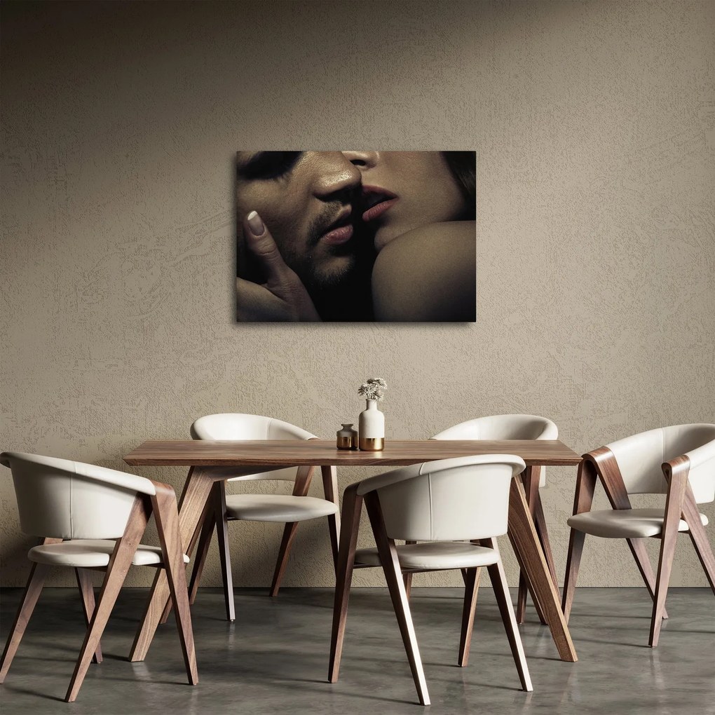 Obraz - Pocałunek (70x50 cm)
