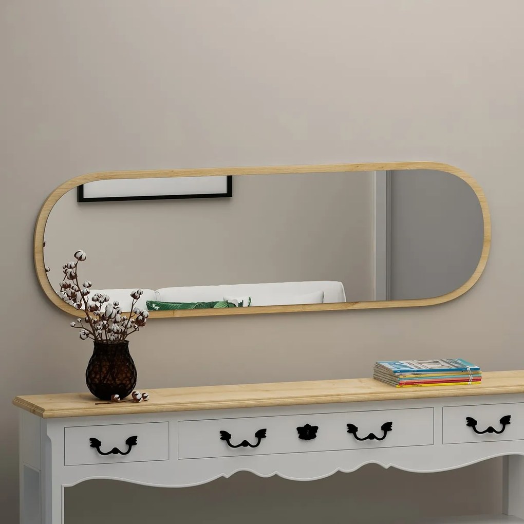 Lustro Magnum Natural 40 x 120 cm