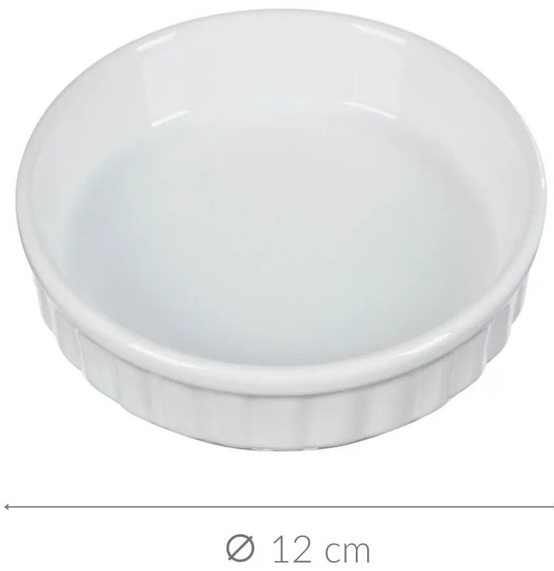 Forma do pieczenia tarty CREME BRULEE, ceramiczna, Ø 12 cm