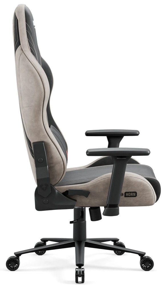 Fotel gamingowy materiałowy Diablo X-Horn 2.0, Normal Size, Camel Black