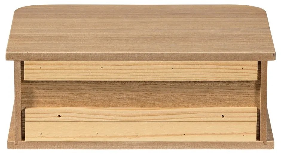 Wisząca szafka nocna w dekorze sosny w naturalnym kolorze Jena – WOOOD