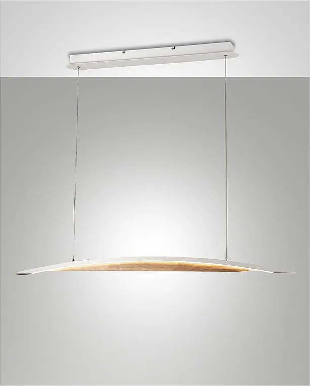 Lampa wisząca LED Cordoba biała 3697-40-102 Fabas Luce