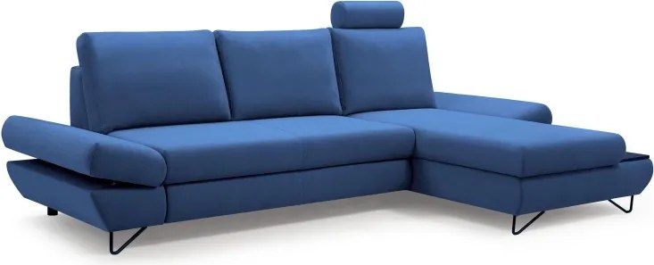 Narożnik LOFT z funkcją spania Regulowane zagłówki i podłokietniki Prawa strona Mono 241