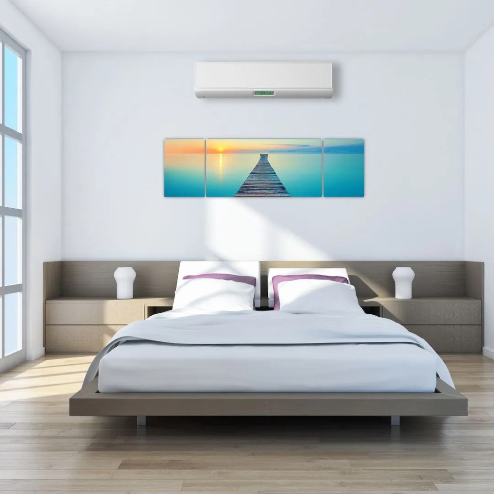Obraz - Molo do nieskończoności (170x50 cm)