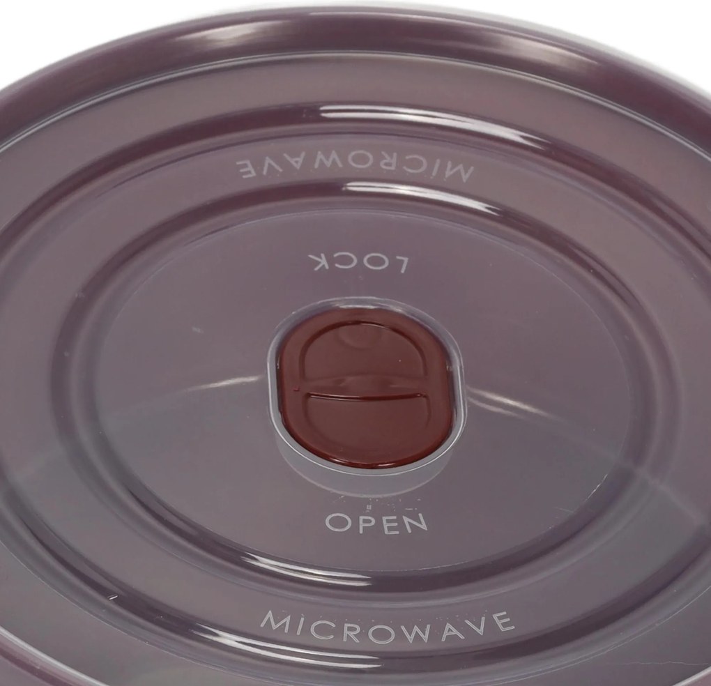 Pojemniki na żywność do mikrofalówki, okrągłe, 3 różne rozmiary