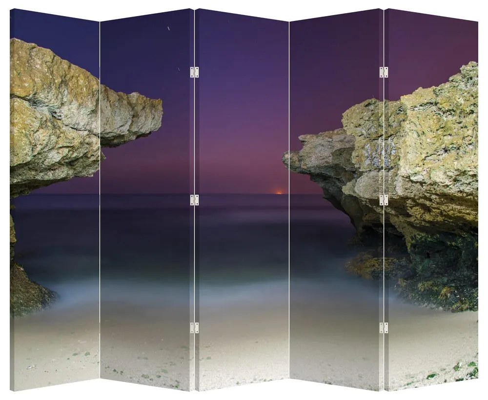 Parawan - Klif morski (210x170 cm)