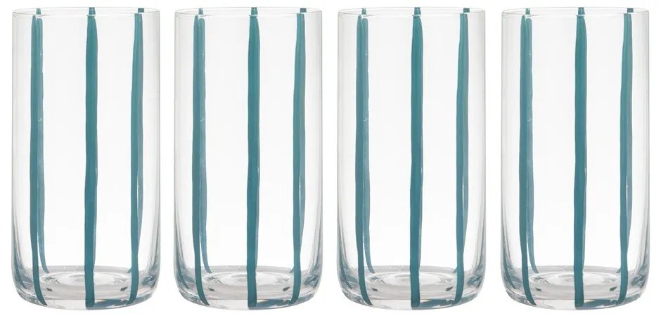 Szklanki zestaw 4 szt. 450 ml Stripe – Ladelle