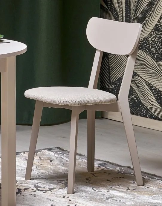 Kaszmirowe krzesło z tapicerowanym siedziskiem Buggi 2 Halmar