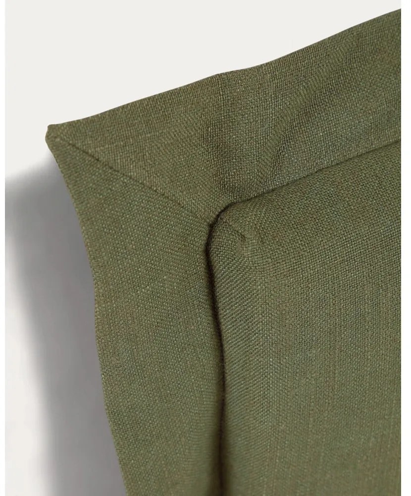 Zielony tapicerowany zagłówek 186x106 cm Tanit – Kave Home