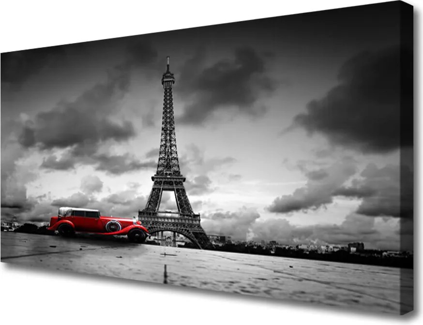 Obraz na płótnie Ikona Paryża: Wieża Eiffla