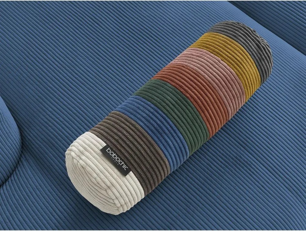 Niebieski sztruksowy narożnik Belair – Bobochic Paris