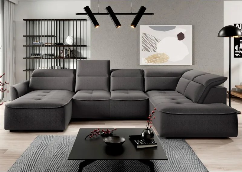 Narożnik MURILLO XL z elektryczną regulacją siedziska WERSAL