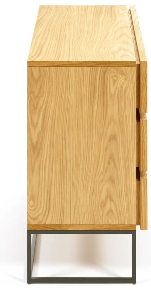 Komoda w dekorze dębu w naturalnym kolorze 100x78x42 cm Taiana – Kave Home