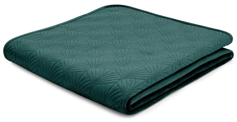 Zielona narzuta pikowana 220x230 cm Art Deco Pearl – Catherine Lansfield