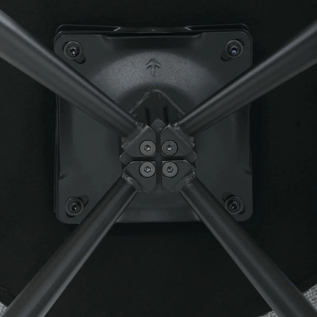 Zestaw krzeseł obiadowych z mechanizmem powrotnymDCH-T1122 GREY2, 2 szt.